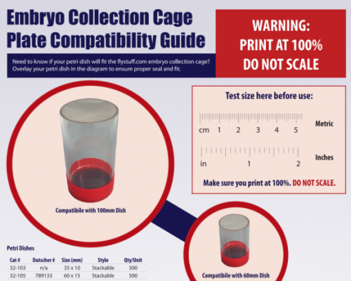 Embryo Collection Cages